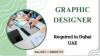 Graphic Designer Required in Dubai
