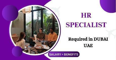 HR Specialist Required in Dubai