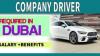 Urgent Company Driver Required in Dubai UAE