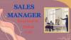 Sales Manager Required in Dubai