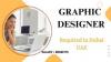 Graphic Designer Required in Dubai