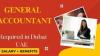General Accountant Required in Dubai