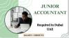 Junior Accountant Required in Dubai