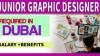 Junior Graphic Designer Required in Dubai