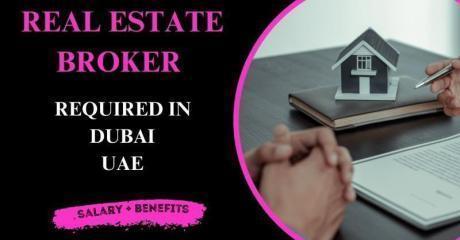 Real Estate Broker Required in Dubai